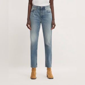 NWOT Everlane The ’90s Cheeky® Jean in Vintage Mid Blue, size 24 Ankle
